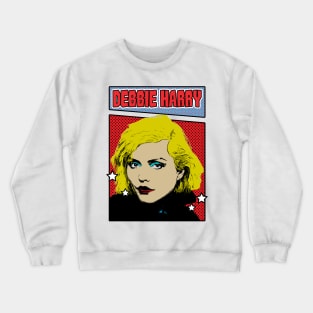 Debbie Harry 80s Pop Art Comic Style Crewneck Sweatshirt